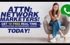 10 Free MLM Leads in Real Time For You To Try